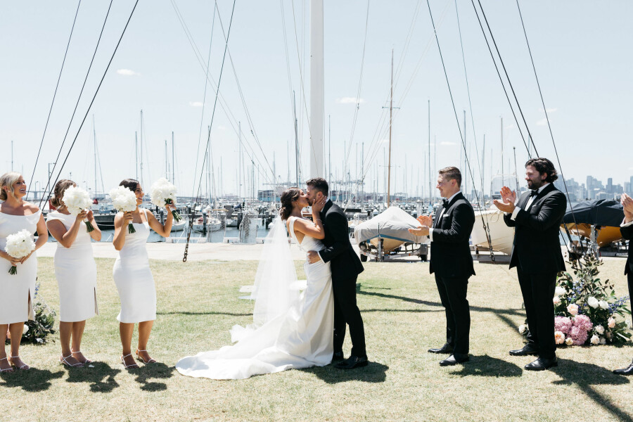 Real Wedding in Yacht Club