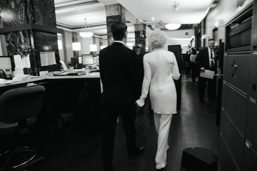 Julia Garner and Mark Foster Wedding | Wedding Dress, Venue, Outfits, Husband