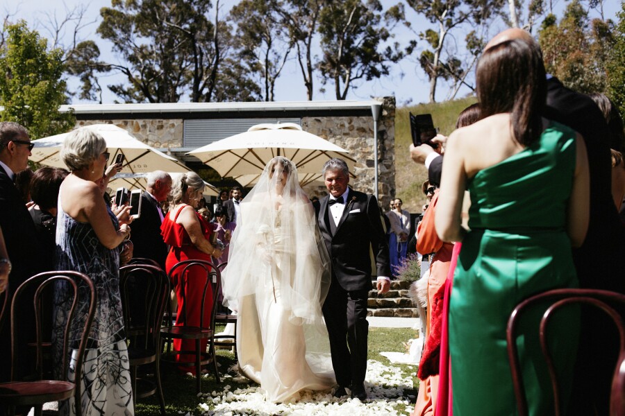 Real Wedding in a Family Owned Winery