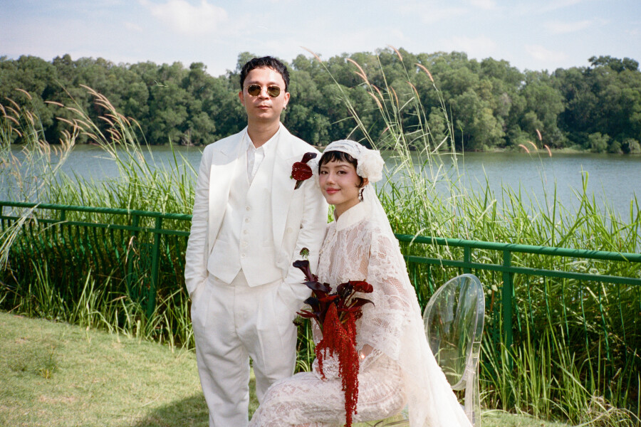 Inside Khanh Linh and Vu Minh Kong’s Stylish Vietnamese Wedding