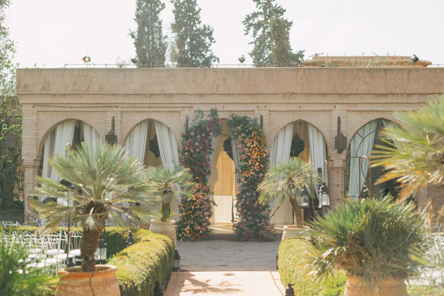 A Joyful Wedding in the Gardens of Marrakech