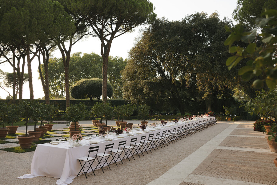 A Dream Wedding in a Baroque Italian Garden Villa