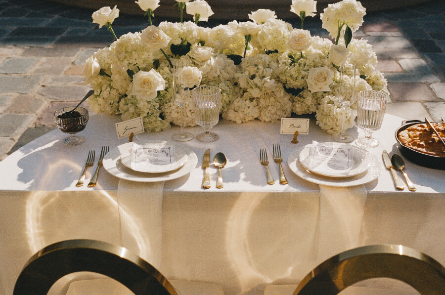A Romantic Italian-Inspired Wedding at Beverly Hills' Iconic Greystone Mansion