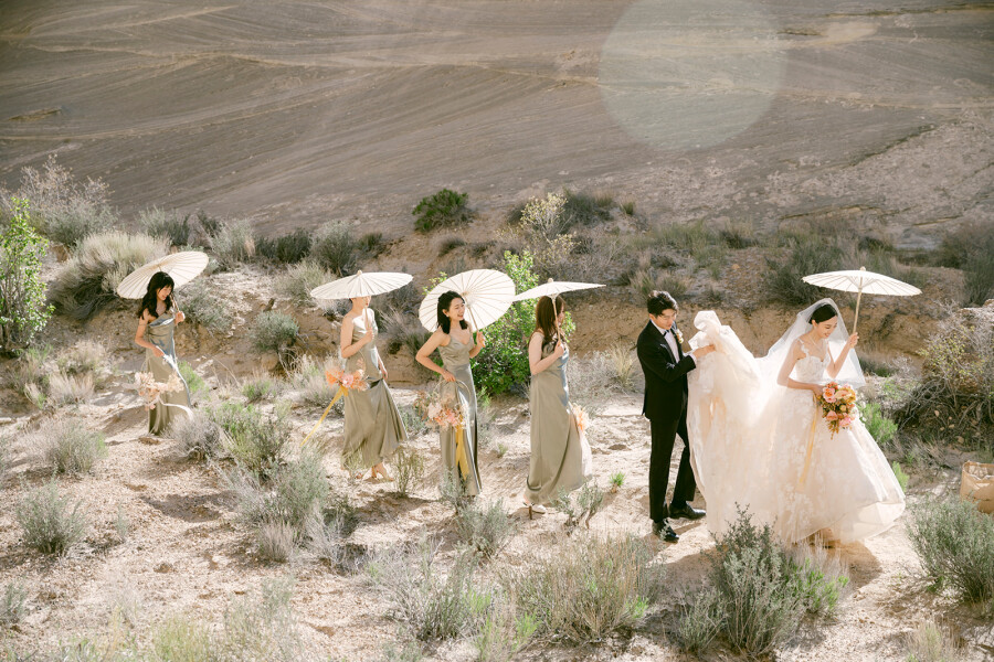 Gorgeous Wedding in the Silence of Ancient Stones of Amangiri