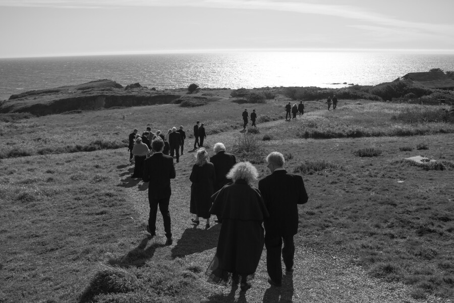An Elegant Wildflower Wedding with Breathtaking Ocean Views