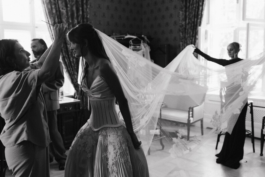 A Whimsical Forest Wedding at a Polish Palace