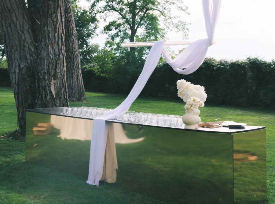 An Elegant Art-Inspired Garden Celebration in Madrid