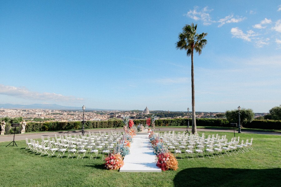 A Luxury Italian Wedding at Villa Miani