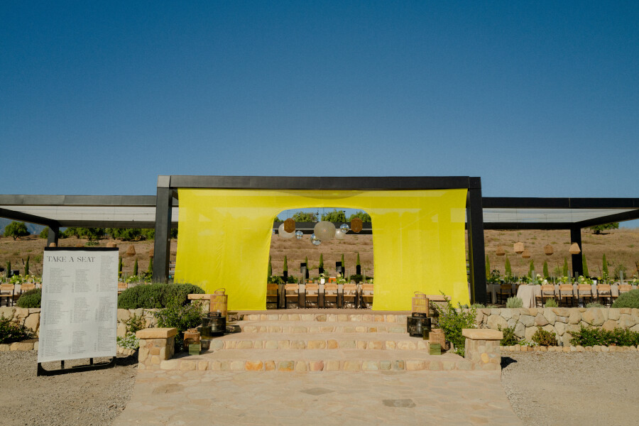 A Vibrant Western-Flair Wedding on a Santa Barbara Ranch