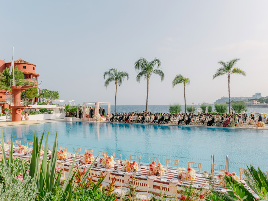 Fashion Editor Charlotte Bickley’s Monte Carlo Wedding was Pure Riviera Glamour