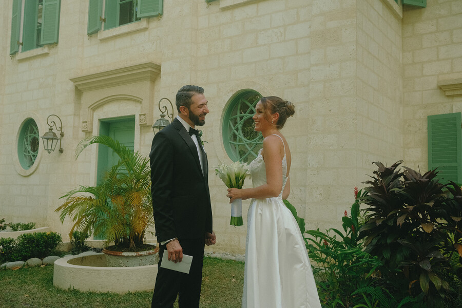 A Chic Tropical Wedding on the Shores of St. Lucia