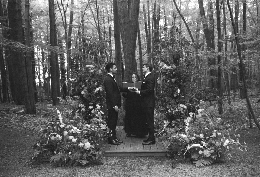 A Wild Woodland Wedding in Upstate New York