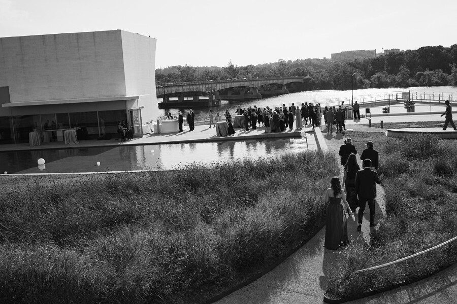 A Surreal Wedding Weekend at a Stunning Architectural Marvel