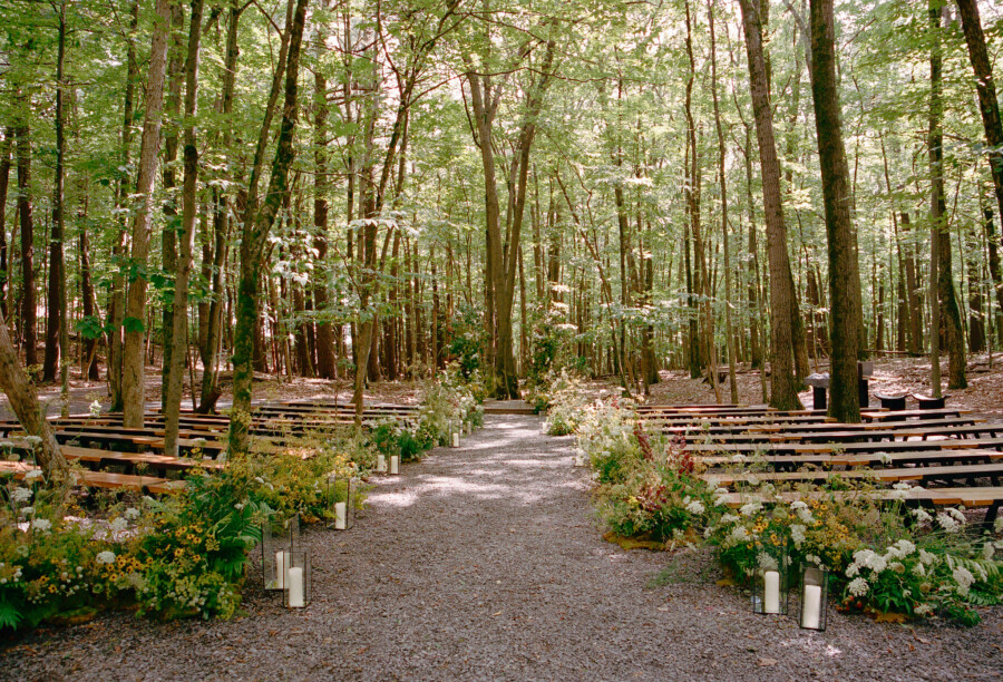 A Wild Woodland Wedding in Upstate New York