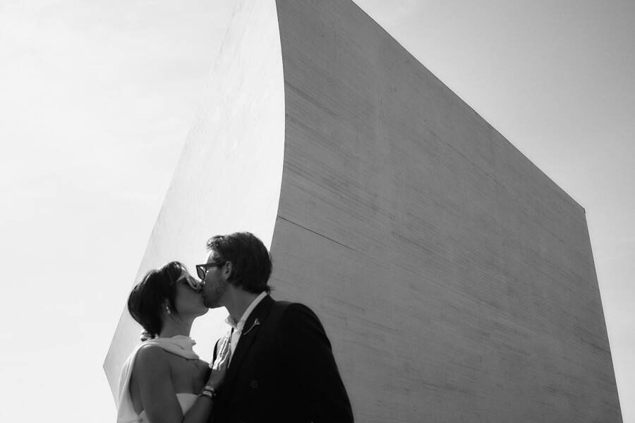 A Surreal Wedding Weekend at a Stunning Architectural Marvel