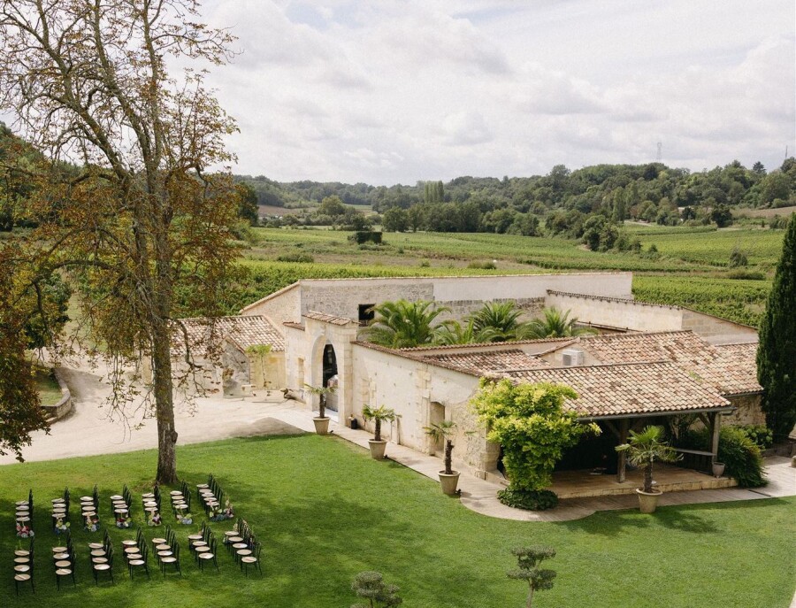 A Dreamy Château Wedding in France's Bordeaux Countryside