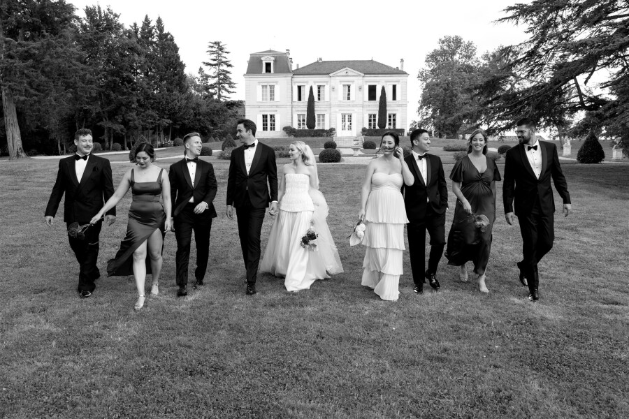 A Dreamy Château Wedding in France's Bordeaux Countryside