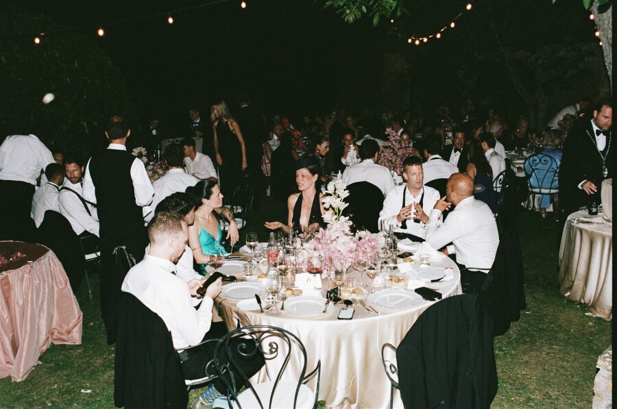 A Danielle Frankel Bride’s Tuscan Wedding in a Medieval Castle