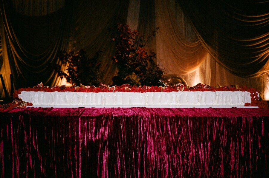 A Glamorous Jewel-Toned Wedding in the Australian Countryside