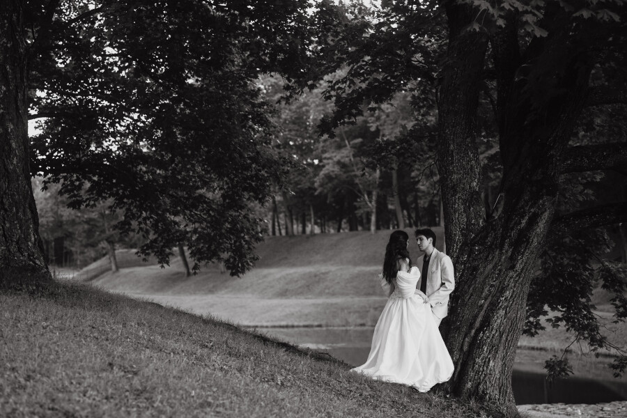 A Pride & Prejudice Inspired Wedding Set in a Romantic 18th-Century Palace Garden