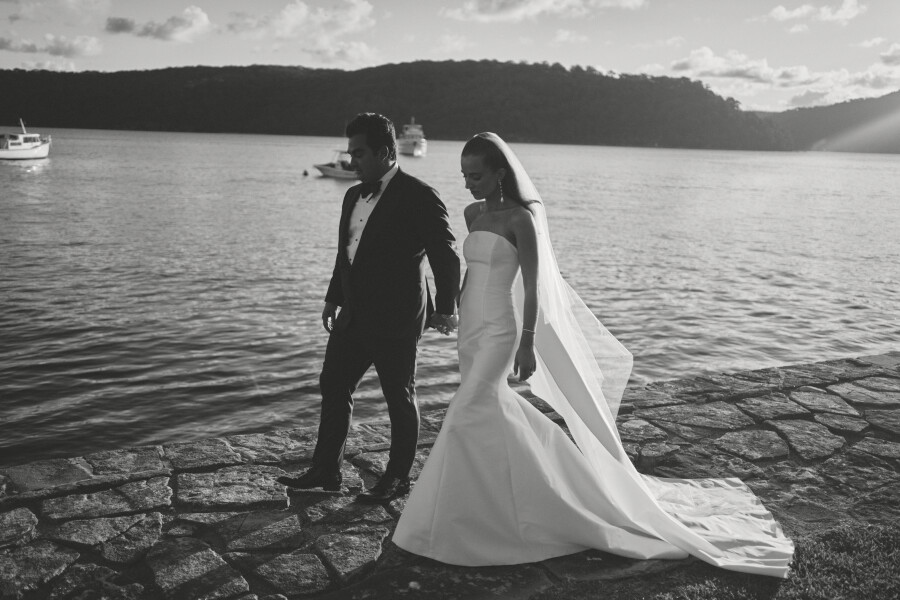 A Blooming Vintage-Inspired Wedding on Palm Beach’s Waterfront