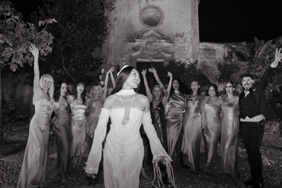 This Galliano-Inspired Bride Brought Mermaidcore Magic to Her Wedding in Sicily