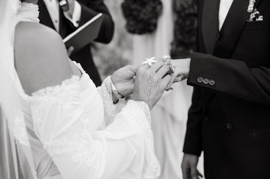 This Galliano-Inspired Bride Brought Mermaidcore Magic to Her Wedding in Sicily