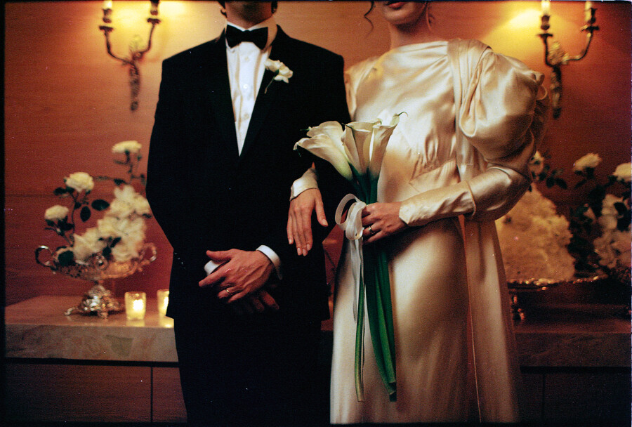 A Sentimental Two-Ceremony Wedding Woven with Vintage Fashion and Heirloom Charm