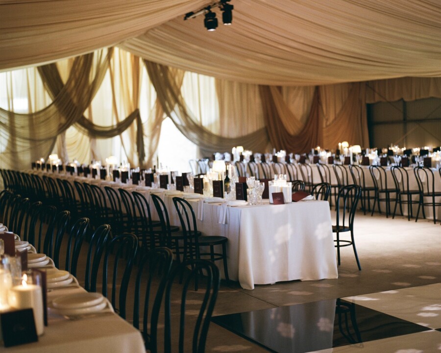 A Glamorous Jewel-Toned Wedding in the Australian Countryside