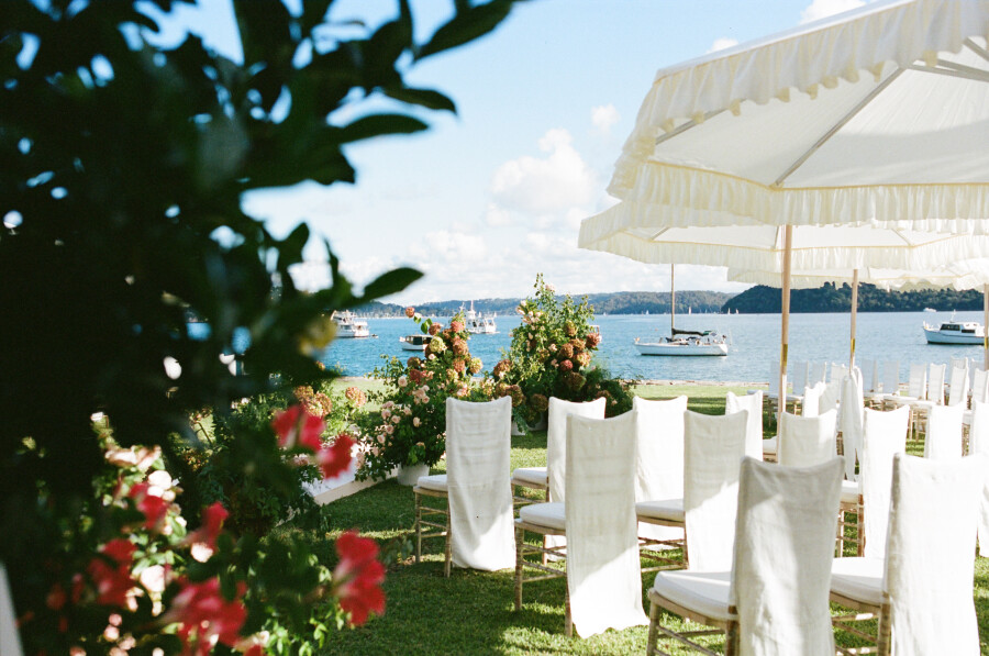 A Blooming Vintage-Inspired Wedding on Palm Beach’s Waterfront