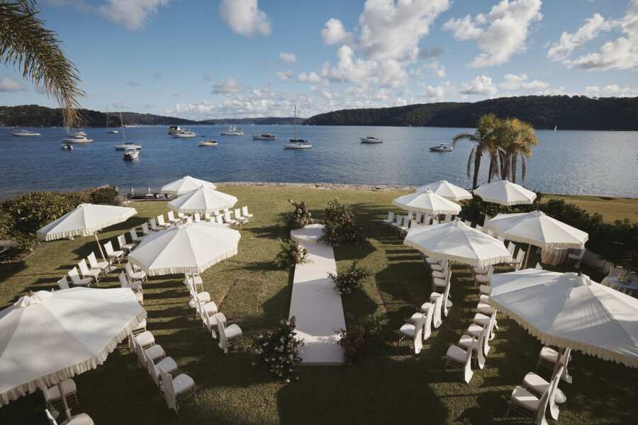 A Blooming Vintage-Inspired Wedding on Palm Beach’s Waterfront