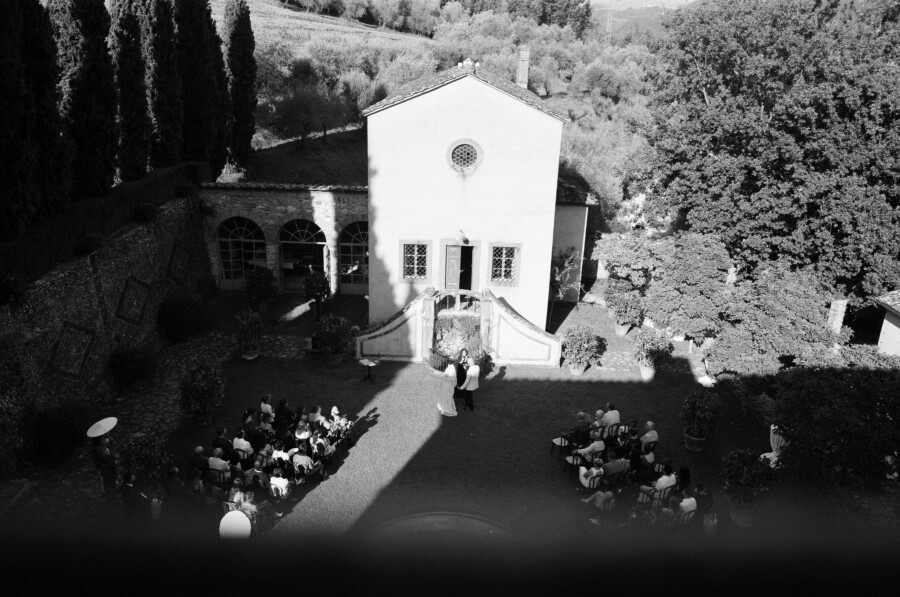 A Bohemian-Chic Wedding with Vintage Flair in Tuscany