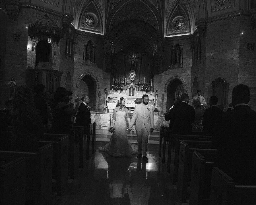 An Artful & Stylish Wedding with a Touch of Grunge