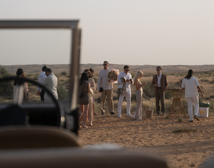 An Ethereal & Otherworldly Wedding in the Arabian Desert