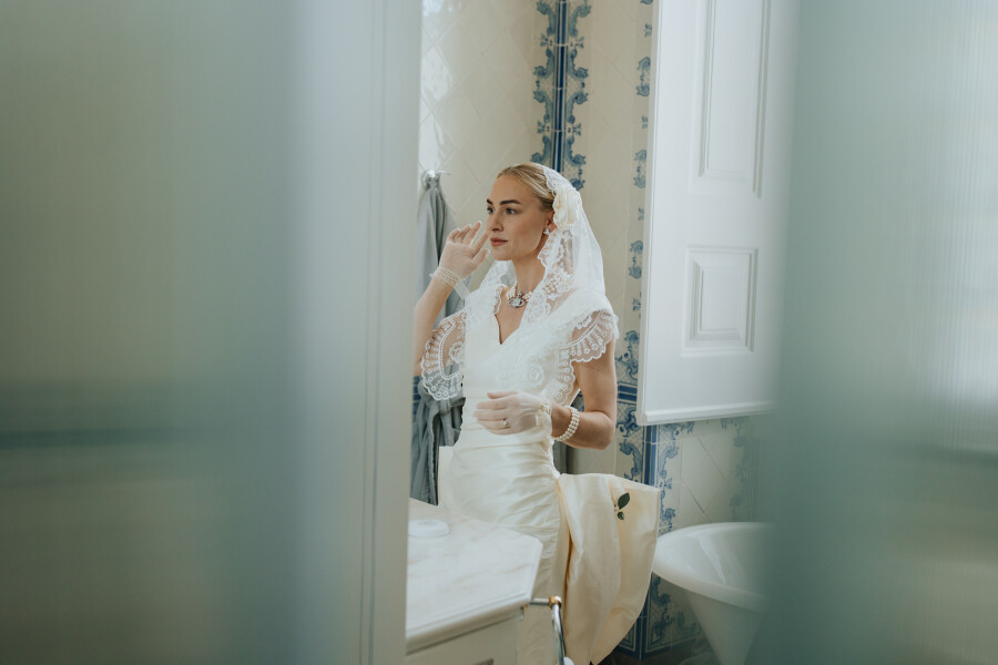 A Vintage-Inspired Seaside Wedding in Portugal