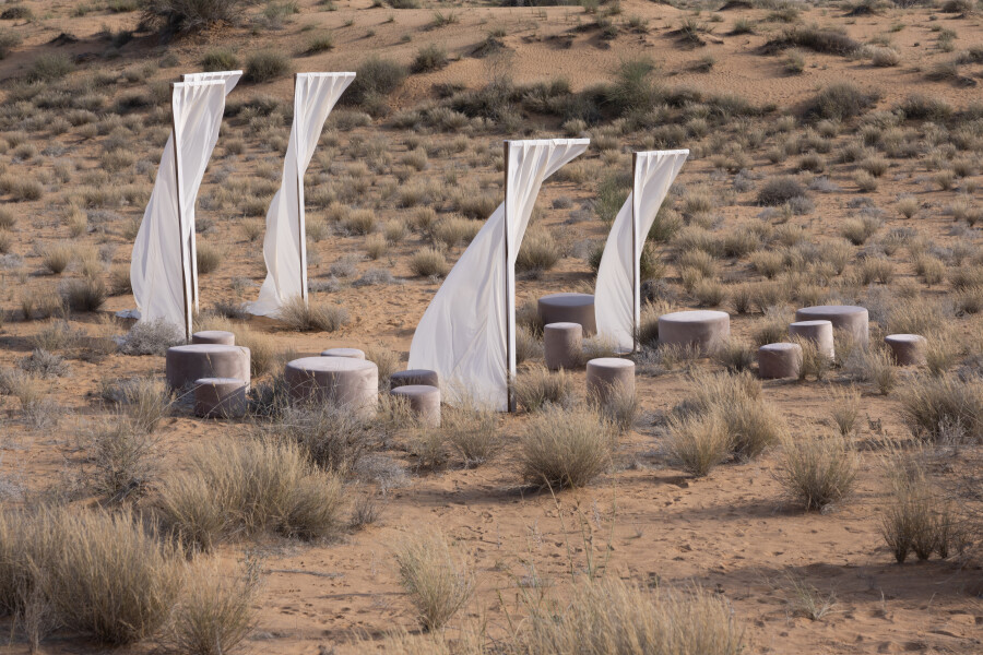 An Ethereal & Otherworldly Wedding in the Arabian Desert
