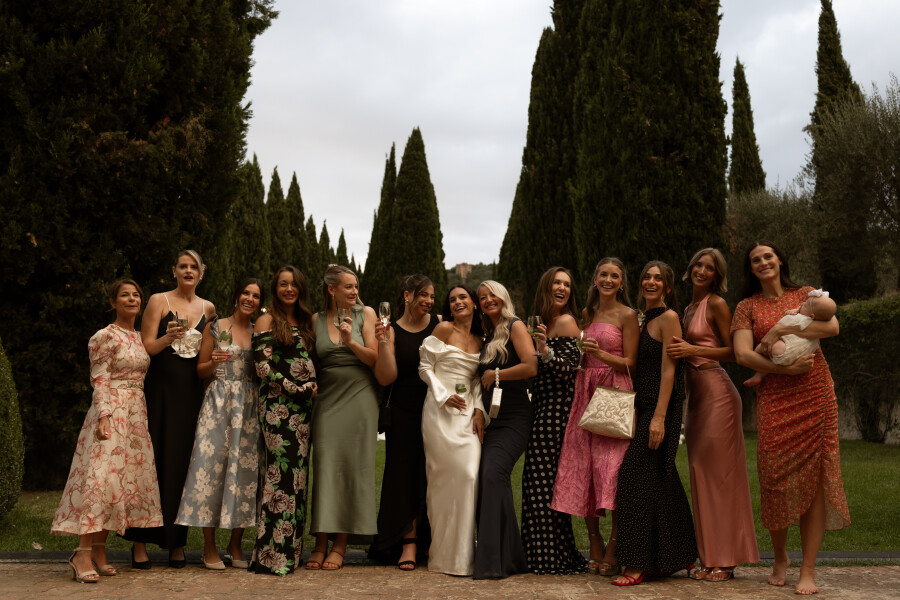 A Timeless & Intimately Elegant Tuscan Villa Wedding