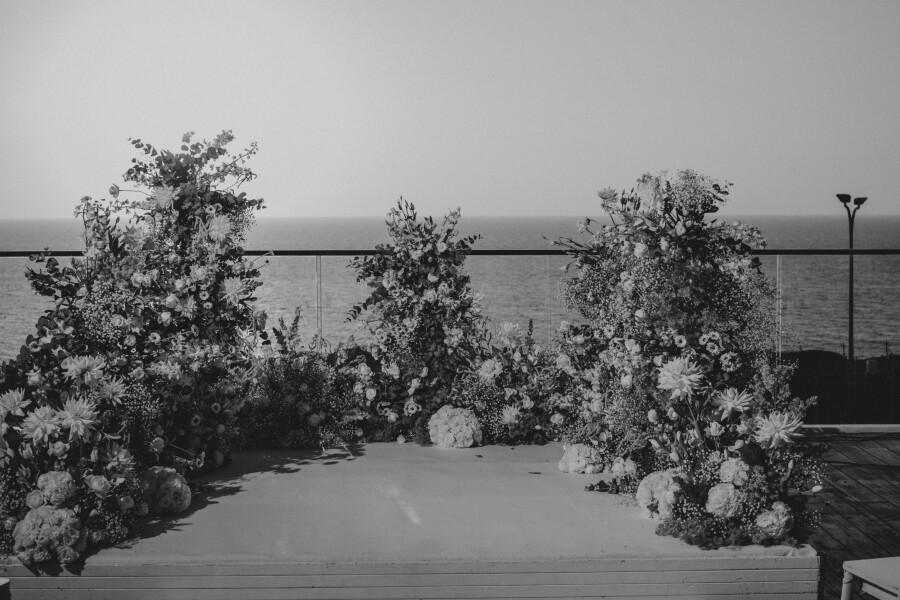 A Timeless Seaside Wedding on the Mediterranean Coast