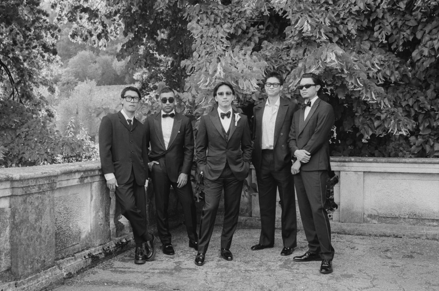 A Chic Black Tie Editorial-Inspired Wedding on Lake Garda, Italy