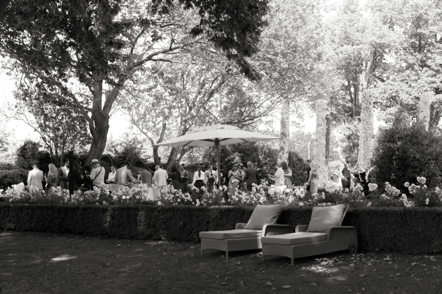 A Romantic Provençal Garden Wedding in France with Pastel Blooms & Antique Details