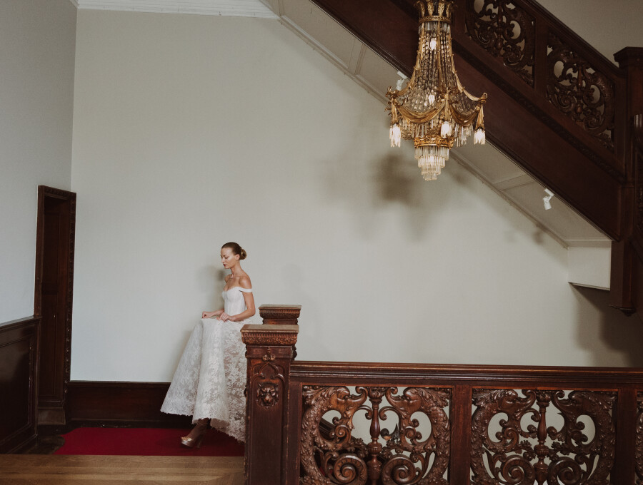 Front Row at Monique Lhuillier's Fall 2026 NYBFW Runway Show