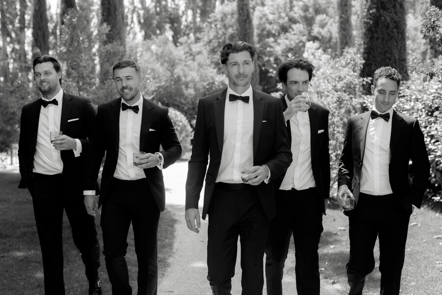 A Romantic Provençal Garden Wedding in France with Pastel Blooms & Antique Details