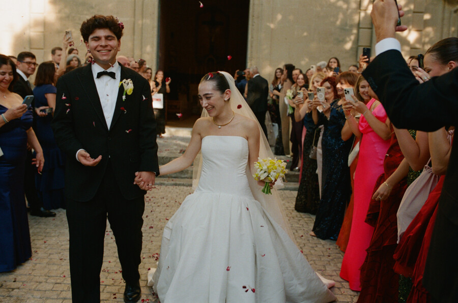 An Artistic Wedding Amongst a Hidden Stone Quarry in Provence