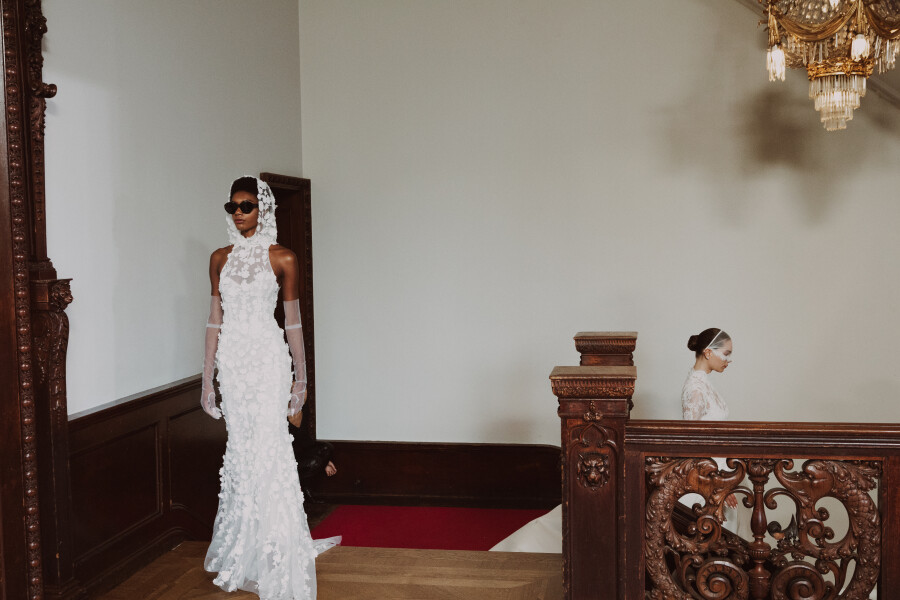 Front Row at Monique Lhuillier's Fall 2026 NYBFW Runway Show