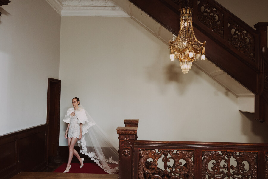 Front Row at Monique Lhuillier's Fall 2026 NYBFW Runway Show