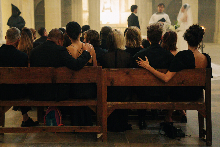Influencer Xiayan Guo's Cinematic Abbey Wedding in Southern France