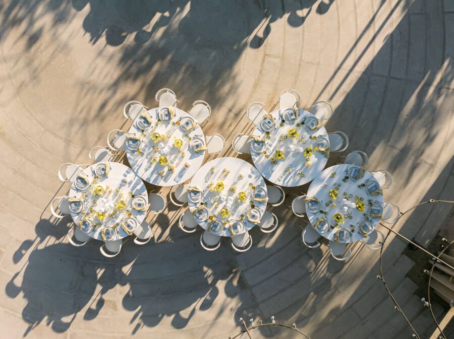 A Celestial-Inspired Welcome Party under a Lunar Eclipse in Cabo