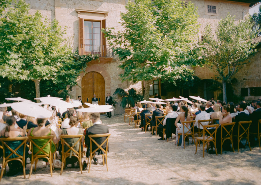 An Effortlessly Chic Black-Tie Wedding Weekend in Mallorca