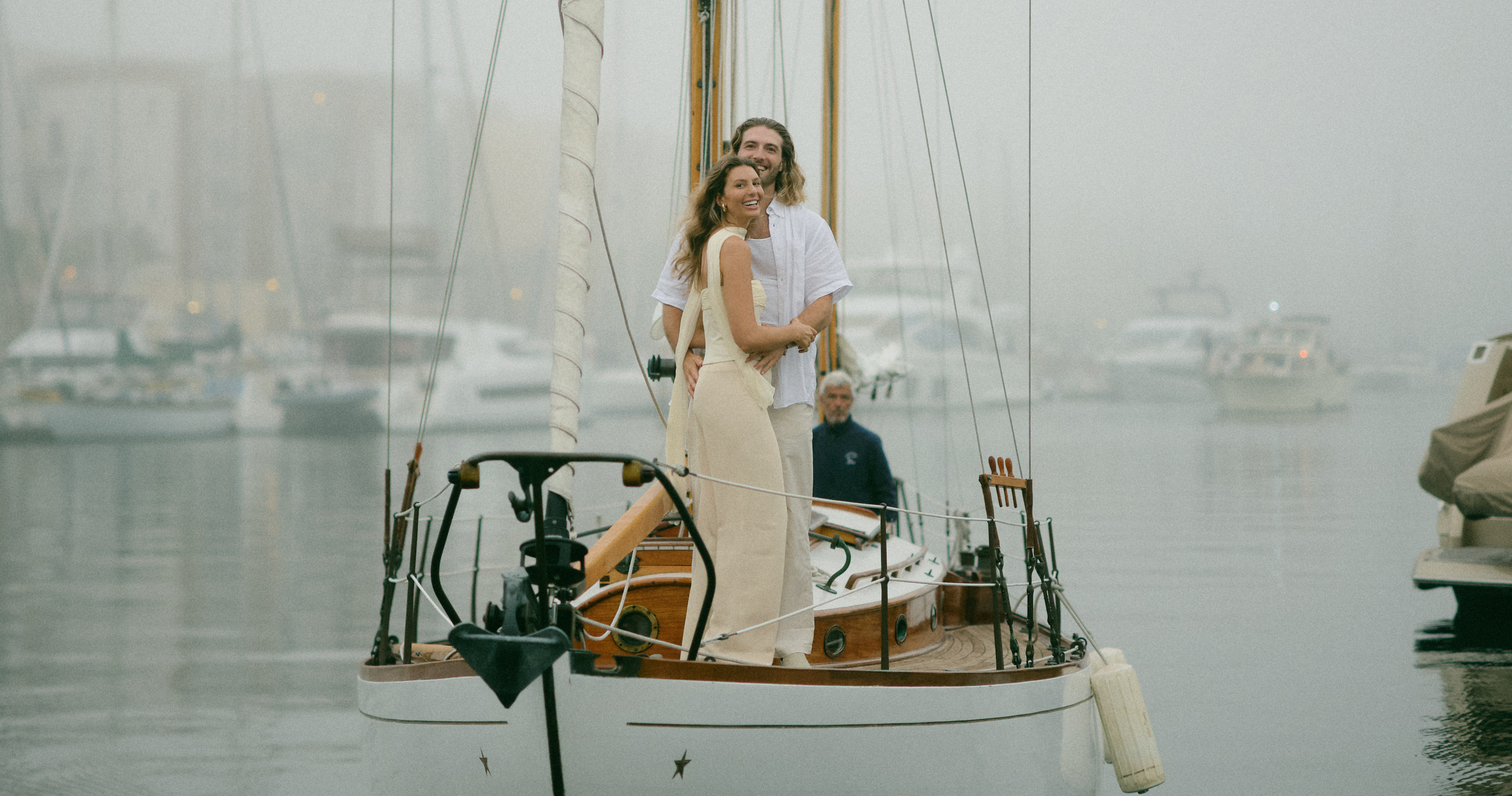 Lovers in the Mist | Wedding Photoshoot in California