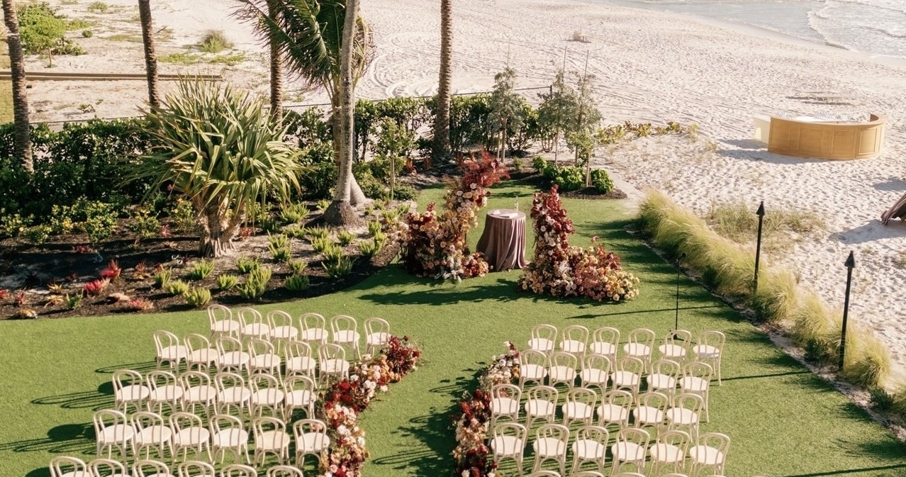 Ethereal Beach Wedding in Florida | Real Wedding: Katie & Alex